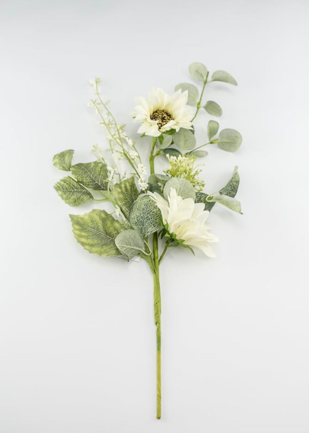 Cream Artificial, Sunflower pick - Greenery Marketartificial flowers62211