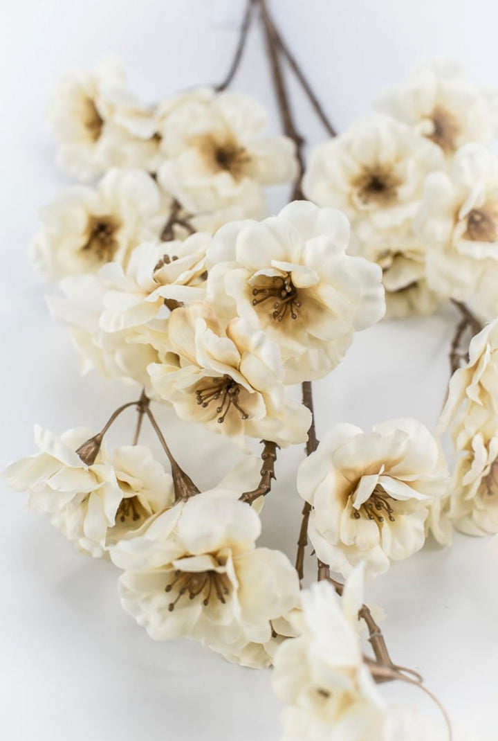 Cream Blossom Artificial Flower Spray - Greenery MarketArtificial Flora85317-BEIGE