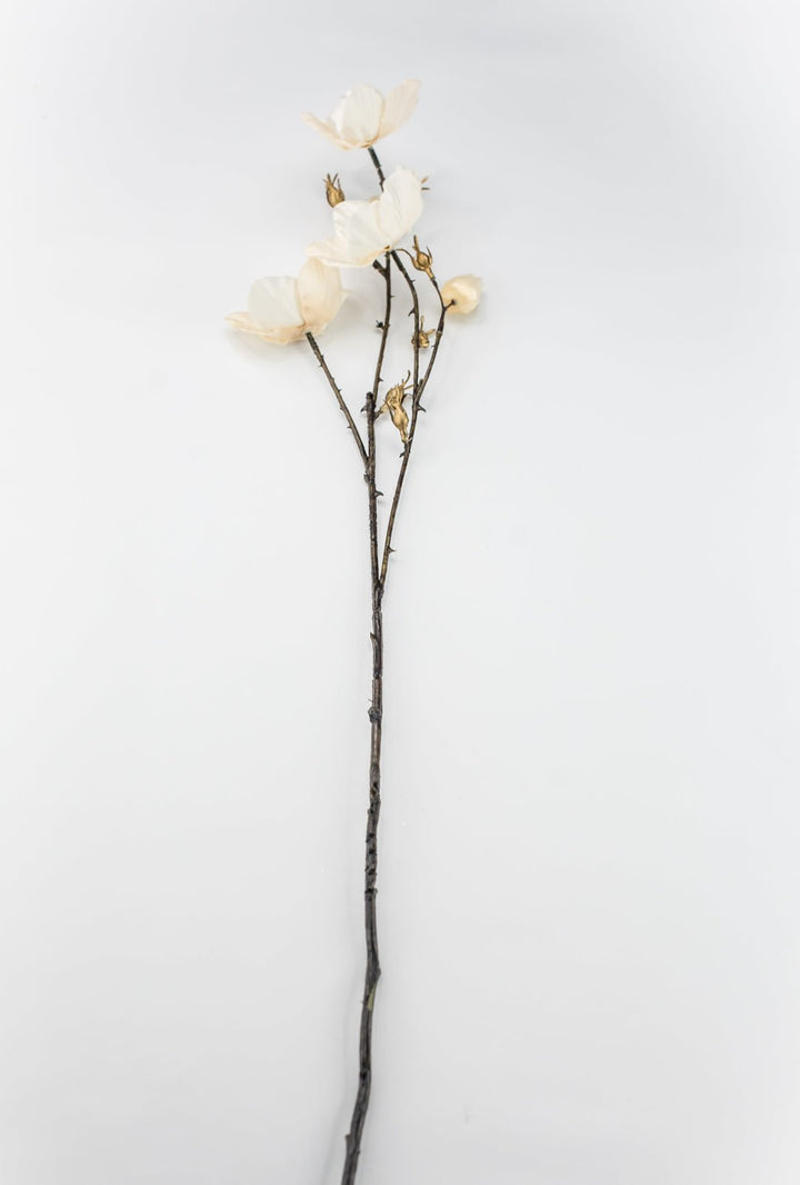 Cream Diamond Velvet Helleborus - 31" - Greenery MarketXFS796-CR