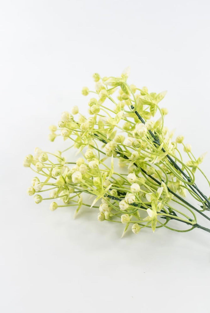 Cream & Green Filler Baby Breath Bush - 13" - Greenery MarketArtificial Flowers13690CMGN