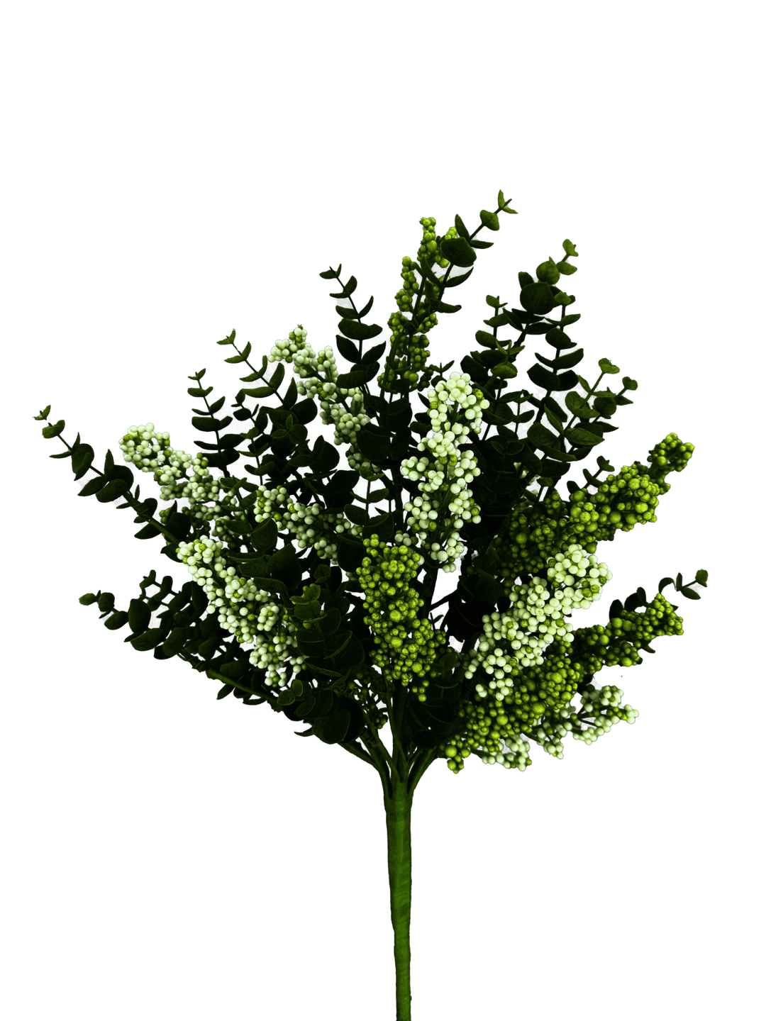 Cream & Green Heather Eucalyptus Bush - 20" - Greenery Market63659CMGN