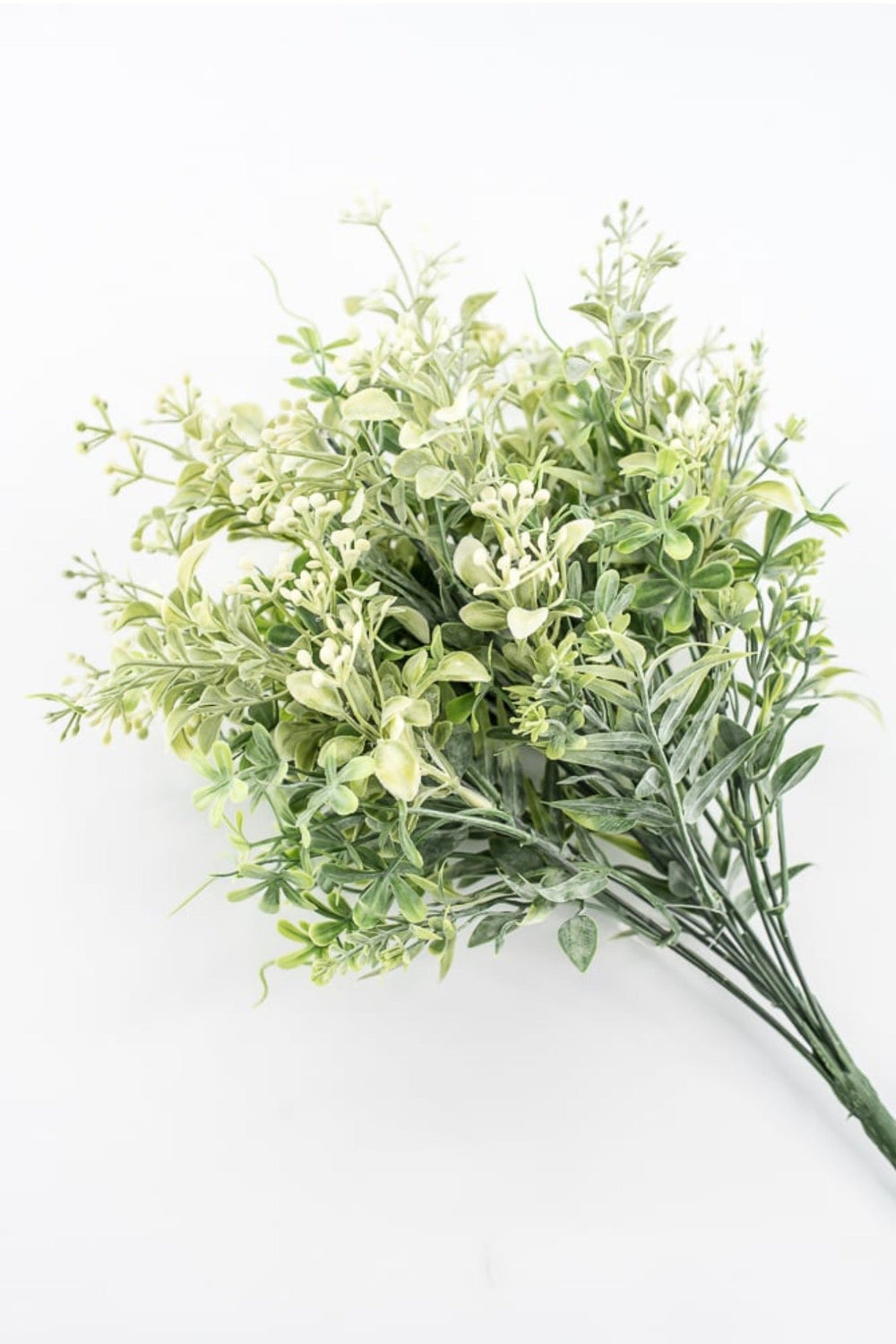 Cream Leaf Mini Berry Bush - 19" - Greenery Market32244-CR