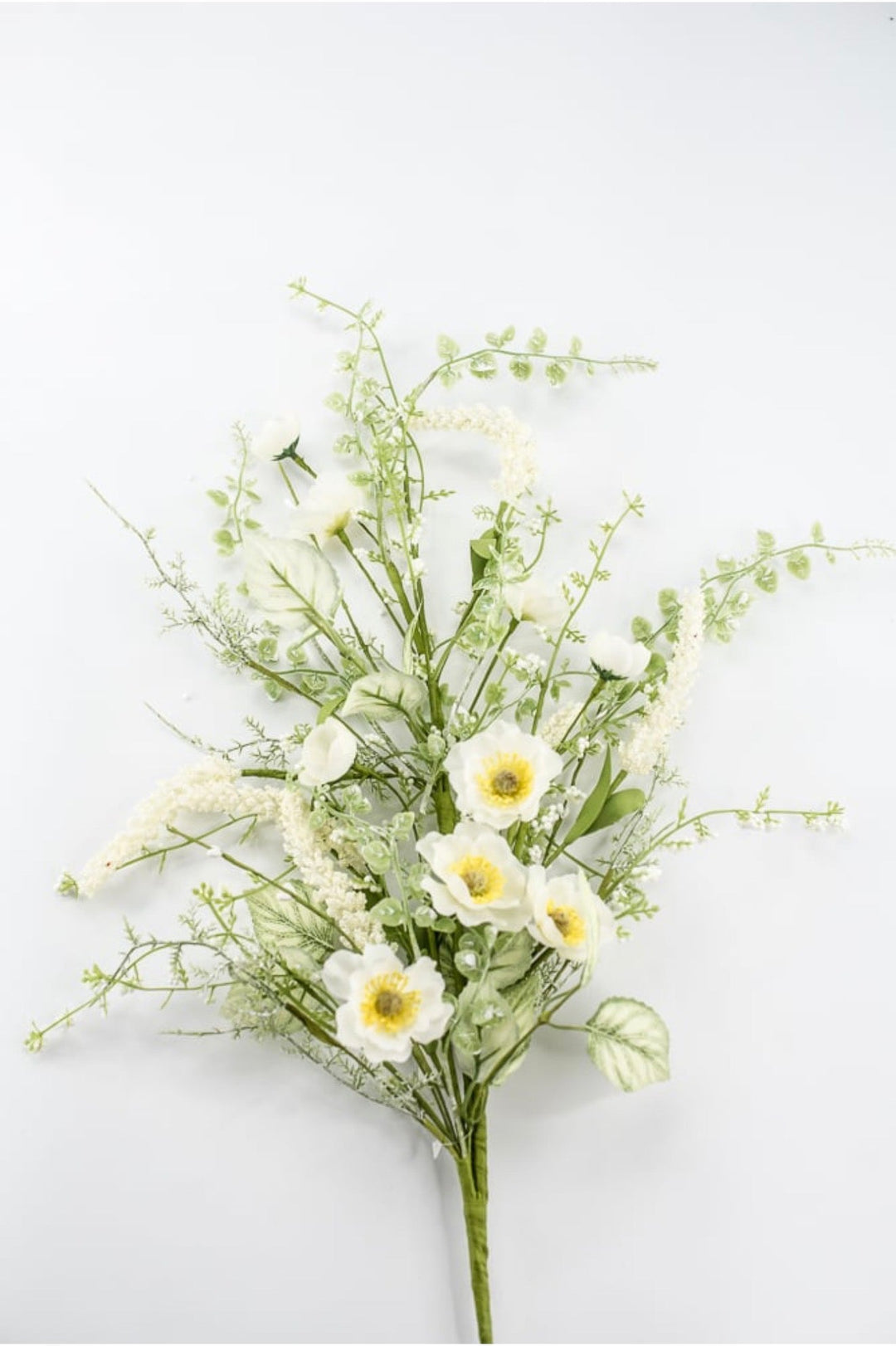 Cream Mixed Meadow Flowers Spray - 30.5" - Greenery Market40435-CR