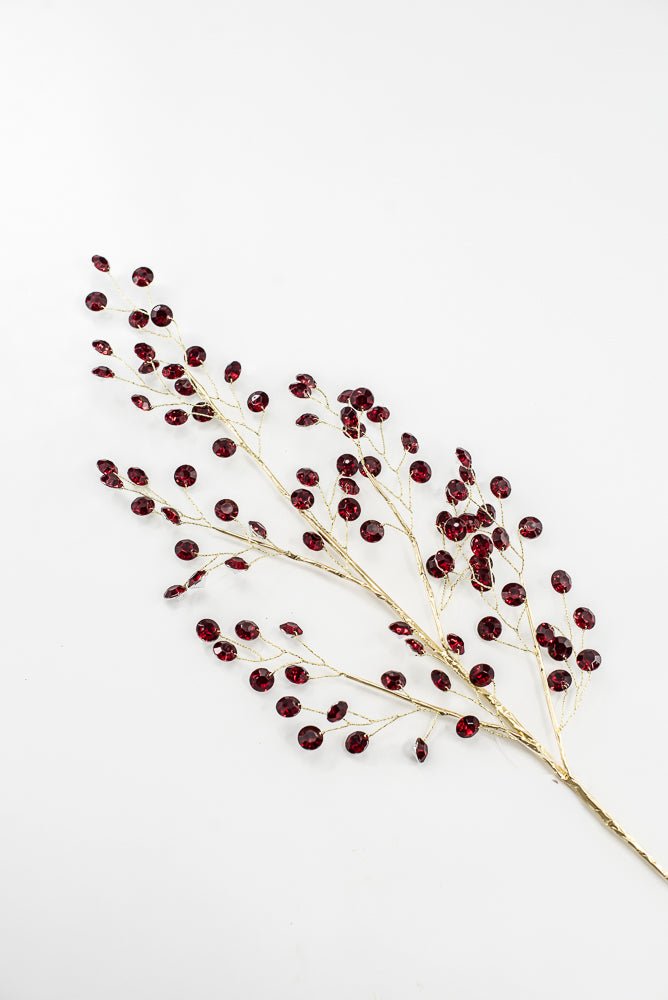 Crystal Gem Spray - Red - Greenery MarketXA342-R
