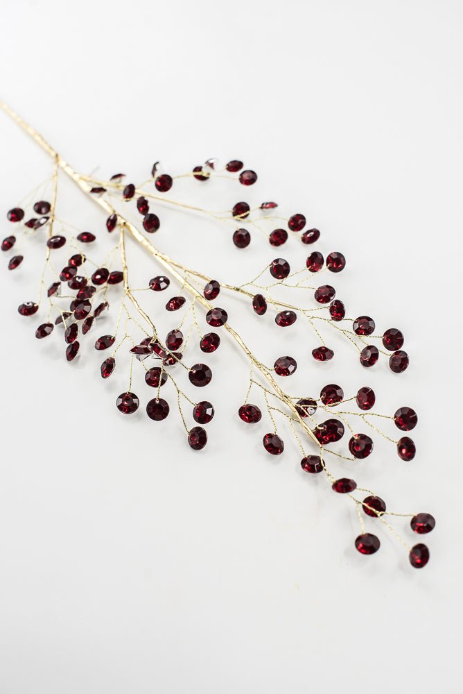 Crystal Gem Spray - Red - Greenery MarketXA342-R