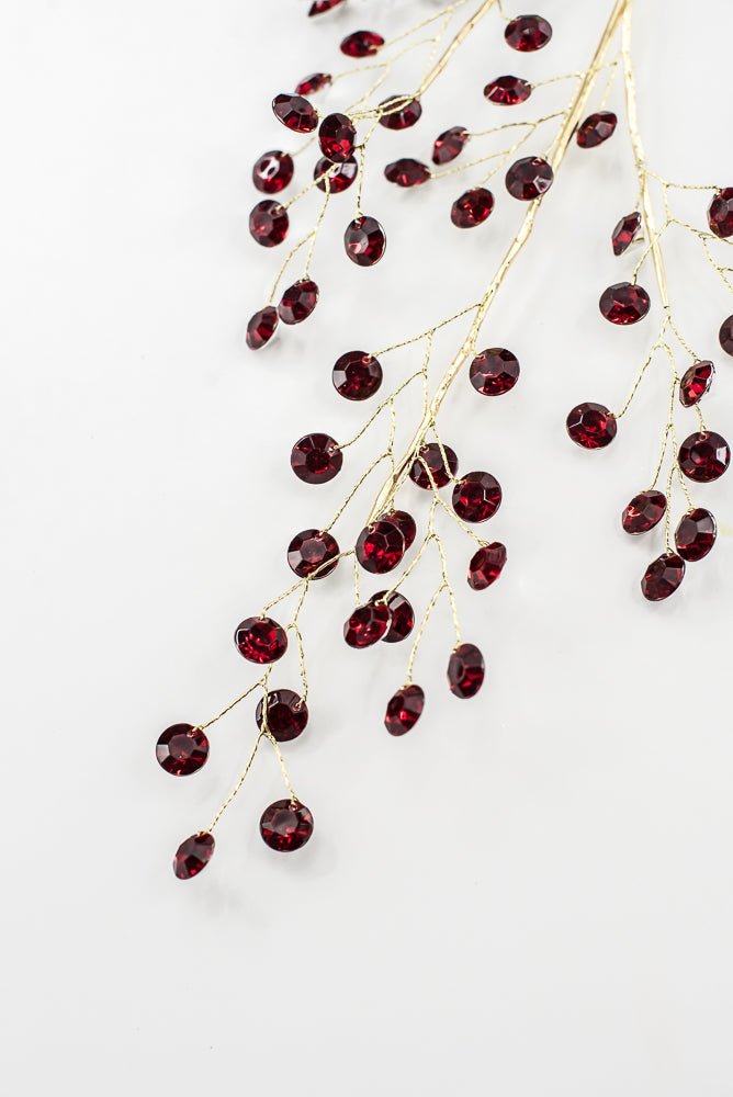 Crystal Gem Spray - Red - Greenery MarketXA342-R