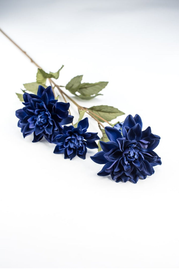 Dahlia spray - navy blue - Greenery Marketartificial flowersL701 - NV