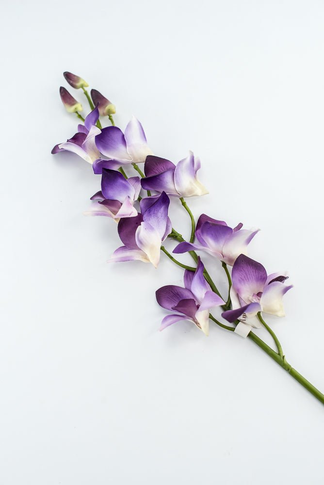 Dendrobium orchid Flower spray - purple - Greenery MarketArtificial Flora2230092PP