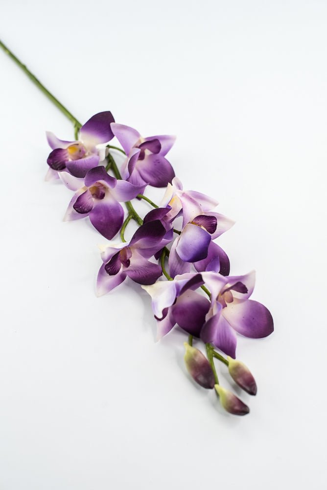 Dendrobium orchid Flower spray - purple - Greenery MarketArtificial Flora2230092PP