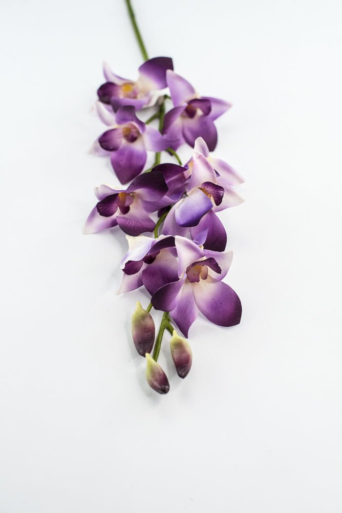 Dendrobium orchid Flower spray - purple - Greenery MarketArtificial Flora2230092PP