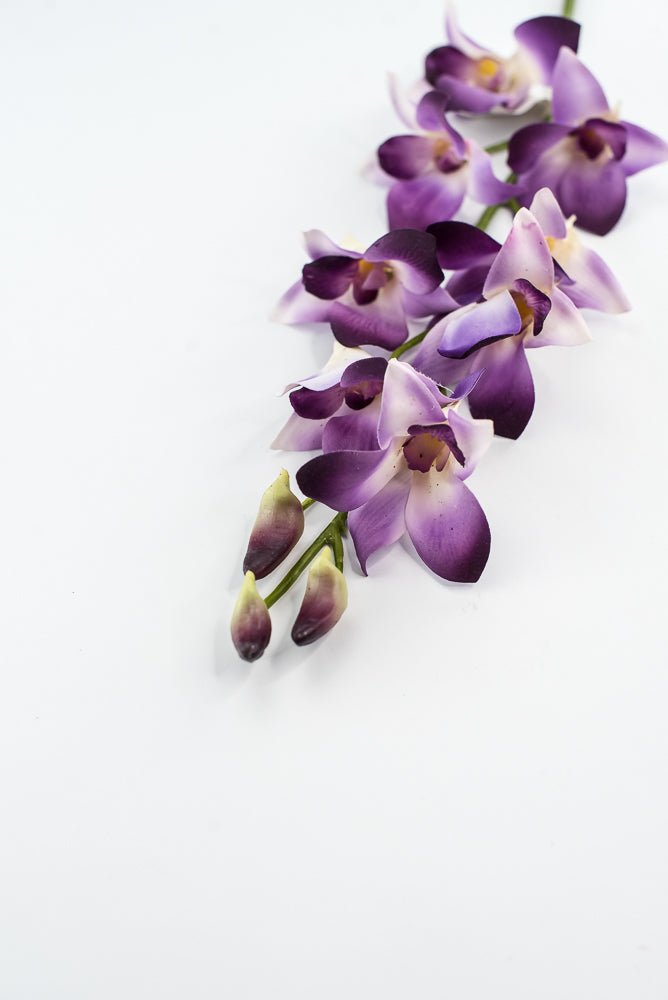 Dendrobium orchid Flower spray - purple - Greenery MarketArtificial Flora2230092PP