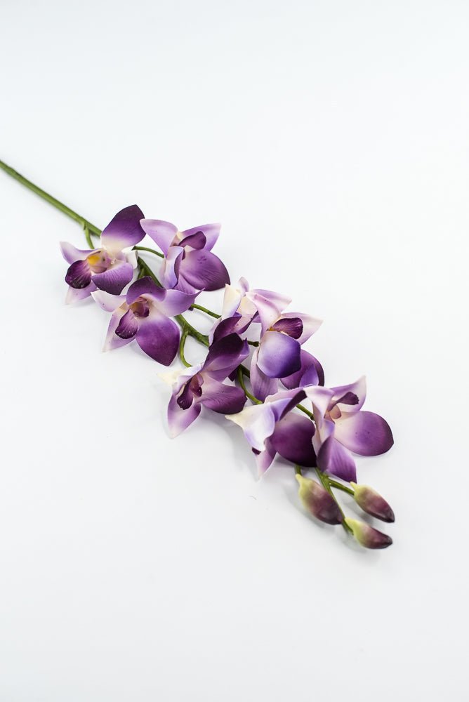 Dendrobium orchid Flower spray - purple - Greenery MarketArtificial Flora2230092PP