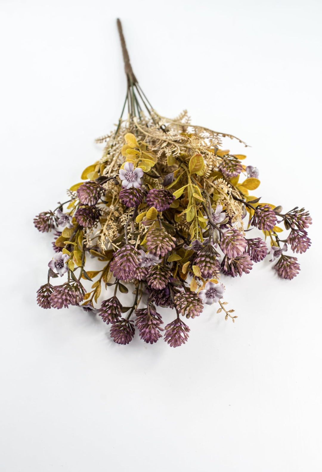 Dusty Lavender Mixed Plastic Leaf Ball - Greenery Market85336-LV