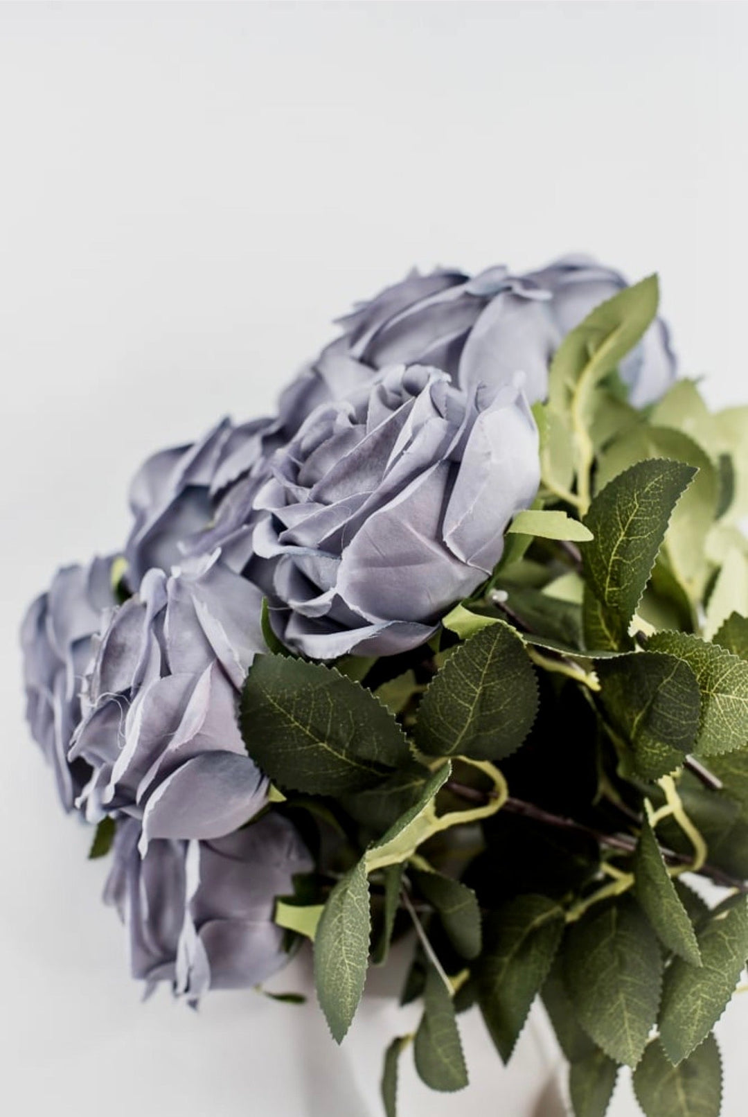 Dusty Lavender Rose Bush - 19" - Greenery Market85694-BL
