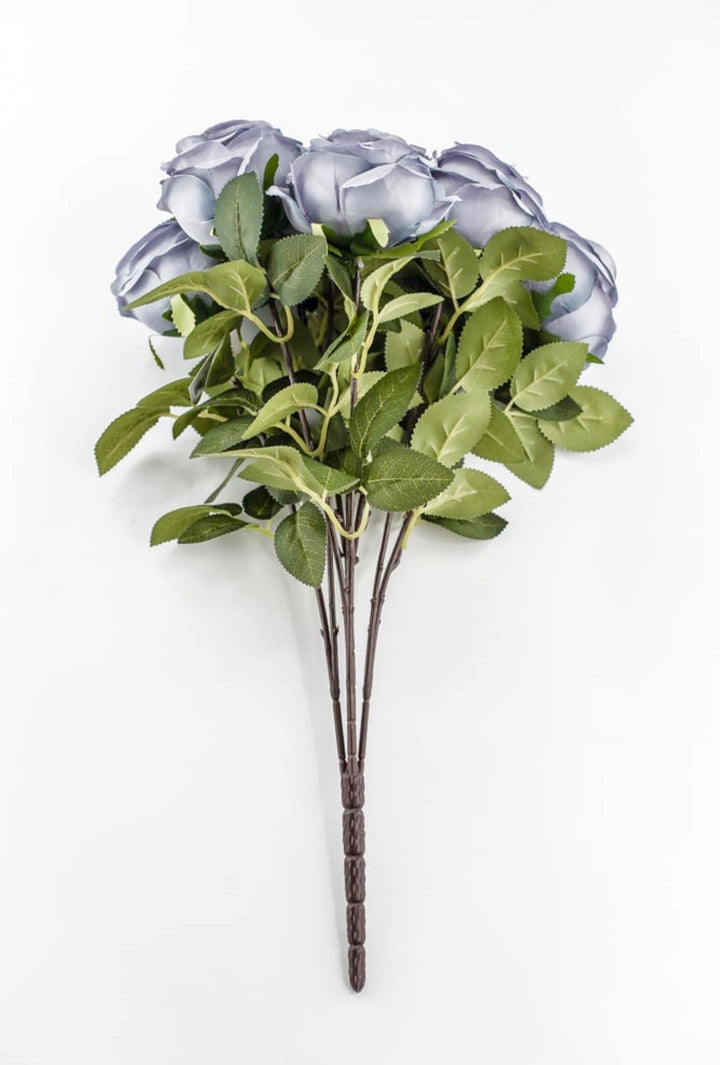 Dusty Lavender Rose Bush - 19" - Greenery Market85694-BL