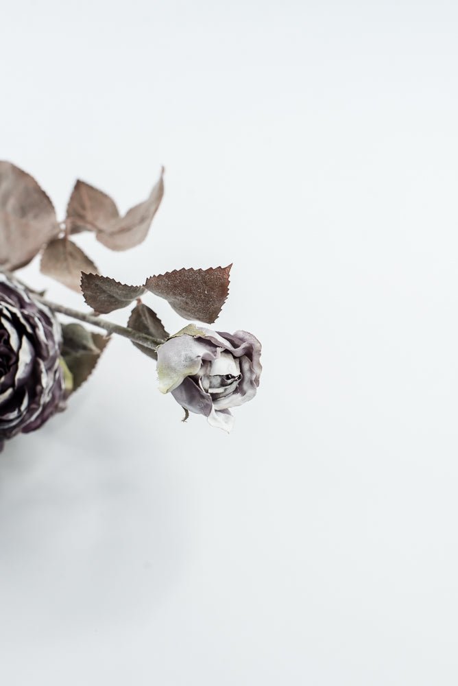 Dusty Purple, Artificial Rose Spray - 24" - Greenery MarketFSR734-PU