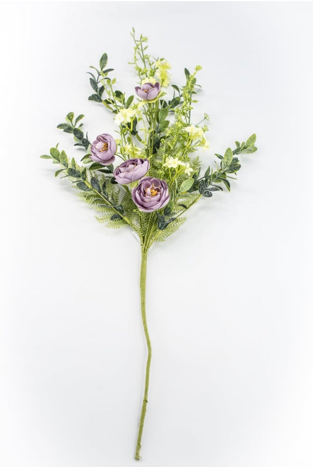 Dusty Purple Mixed Ranunculus Spray - 29" - Greenery Market65440-PU