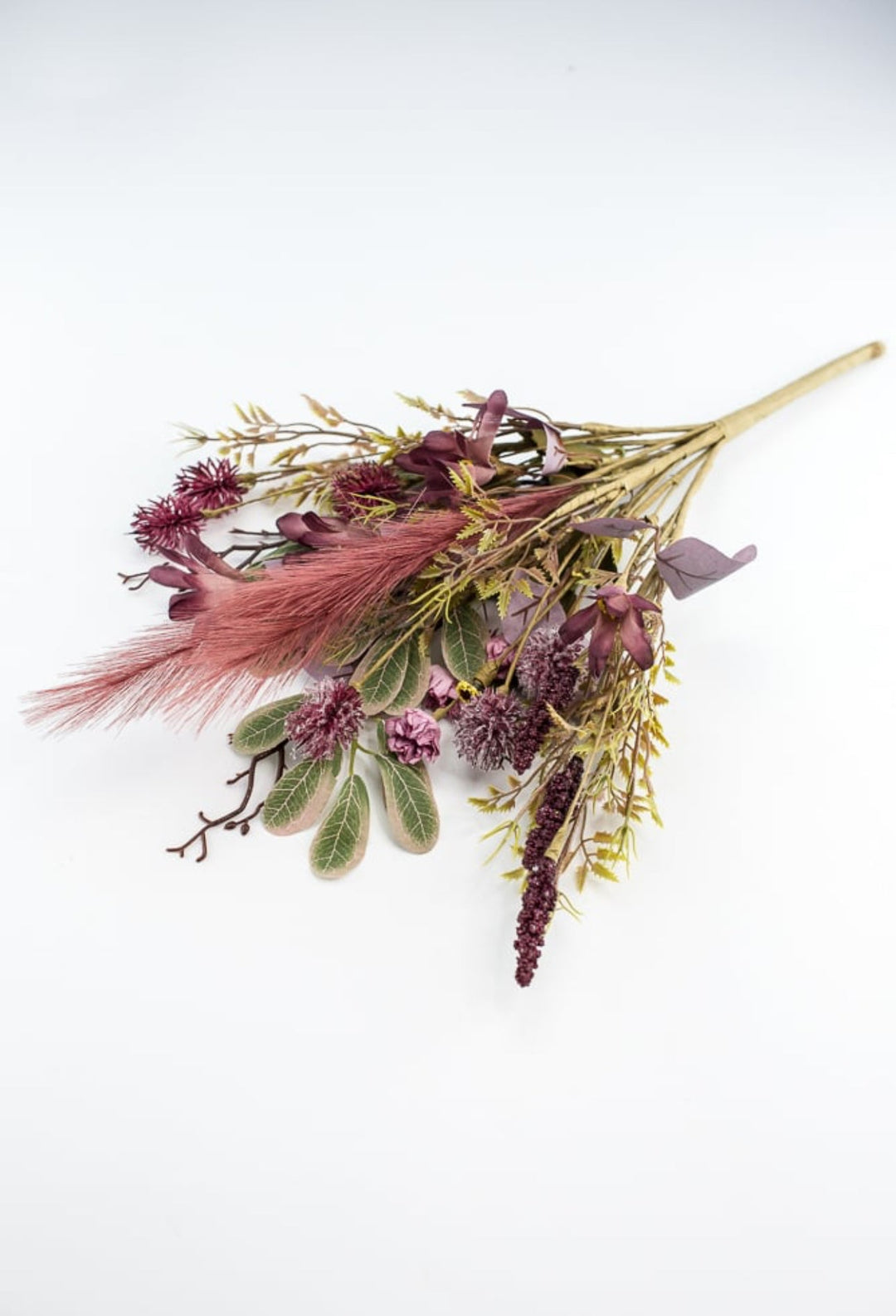 Dusty purple reed and mixed filler bush - Greenery Market64300 - LV