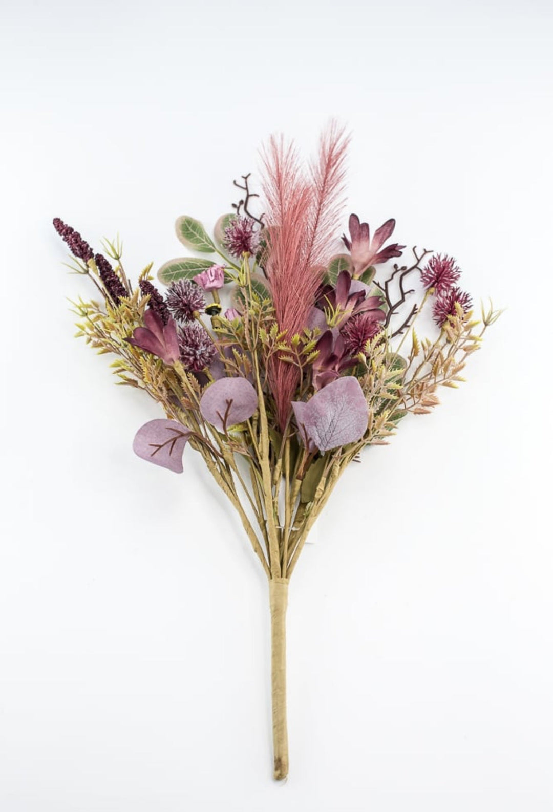 Dusty purple reed and mixed filler bush - Greenery Market64300 - LV