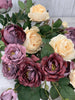 Dusty wine rose spray - Greenery Marketartificial flowers25848