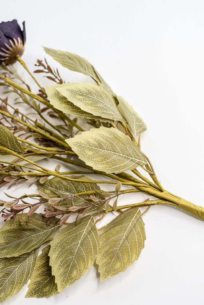 Eggplant Purple Mixed Poppy Bush - Greenery Market40320 - PU