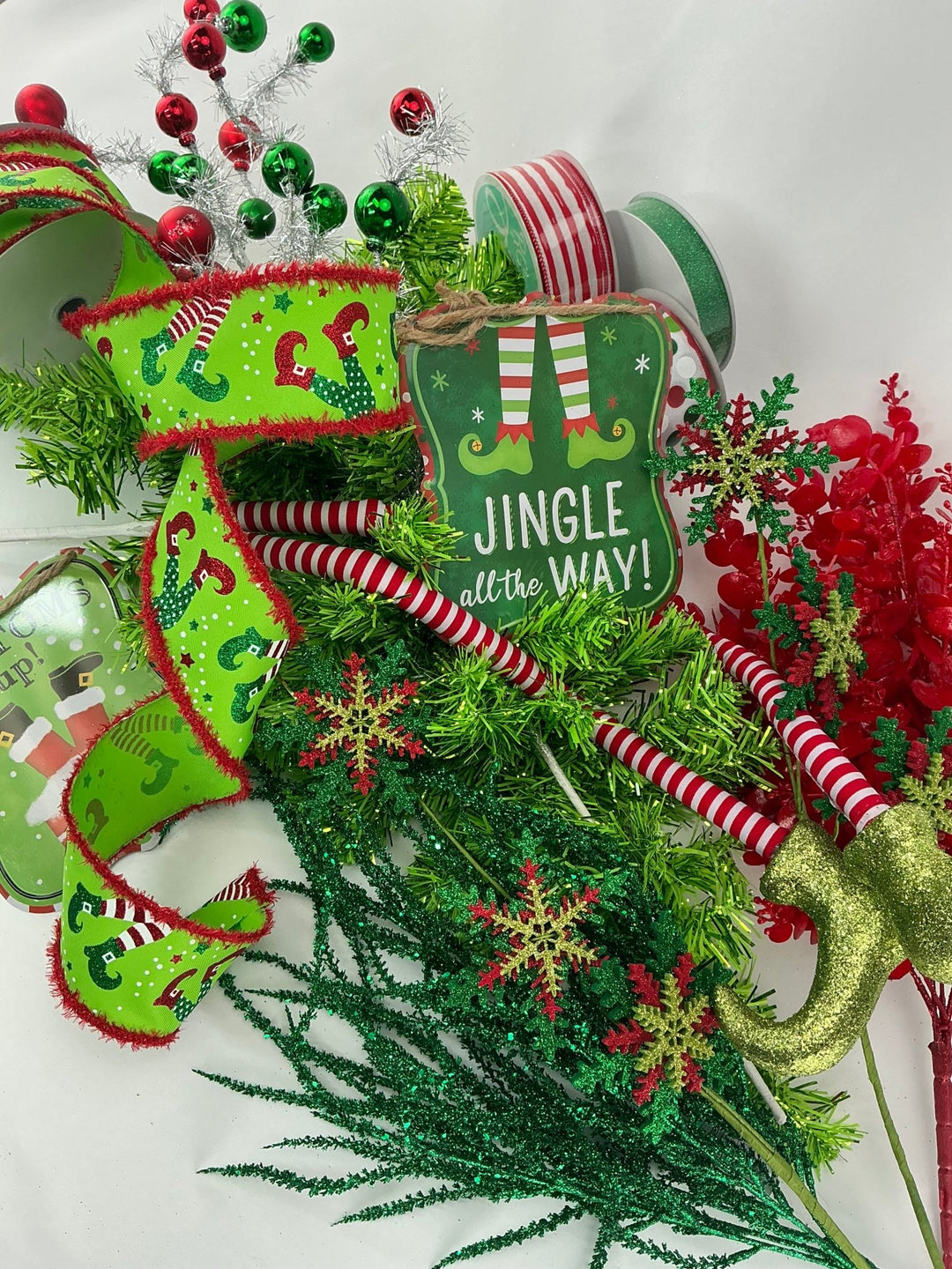 Elf kit with swag - discounted bundle - Greenery MarketGreenelfswag