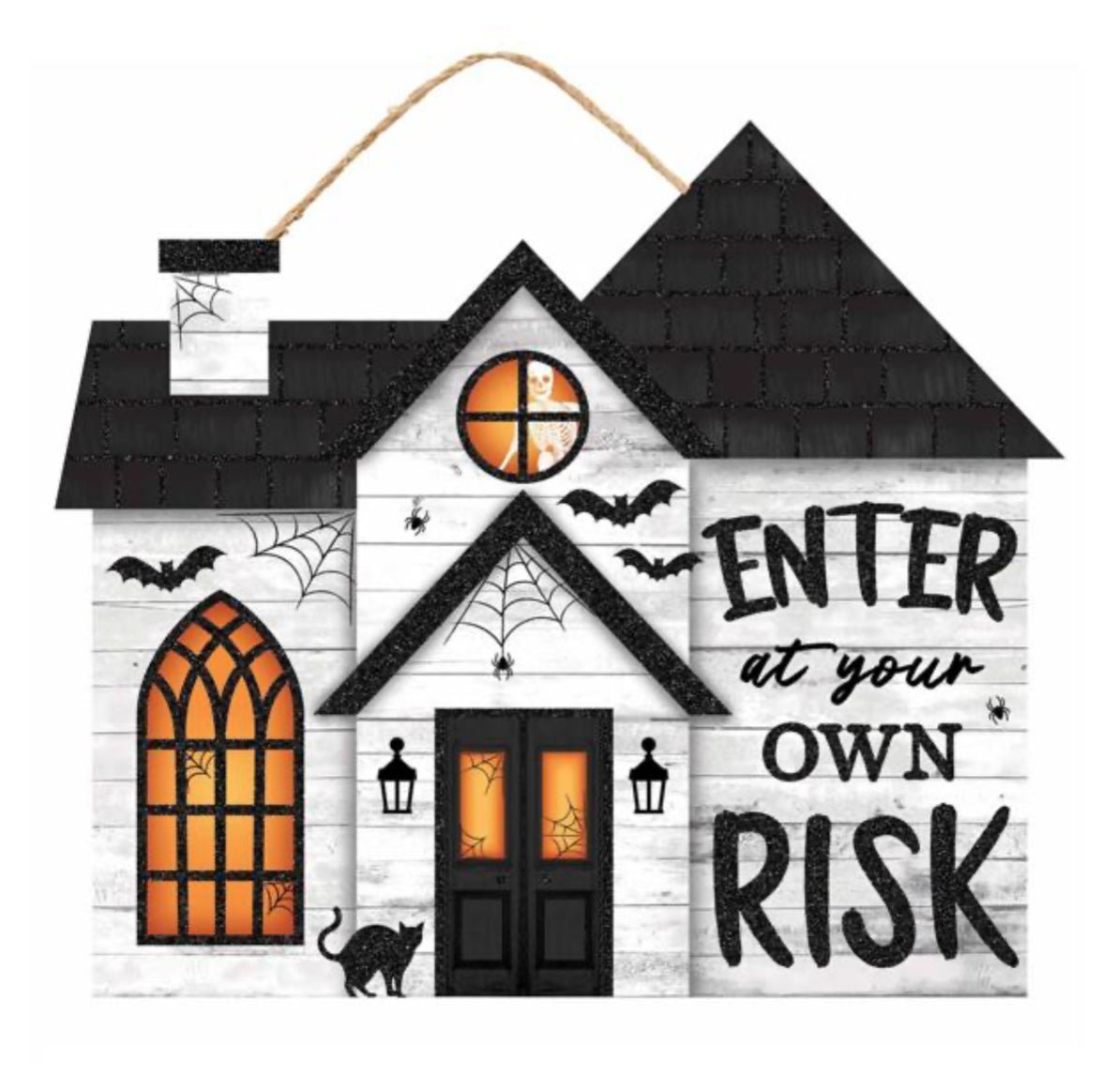 Enter if you dare haunted house sign - Greenery MarketSeasonal & Holiday DecorationsAP8885