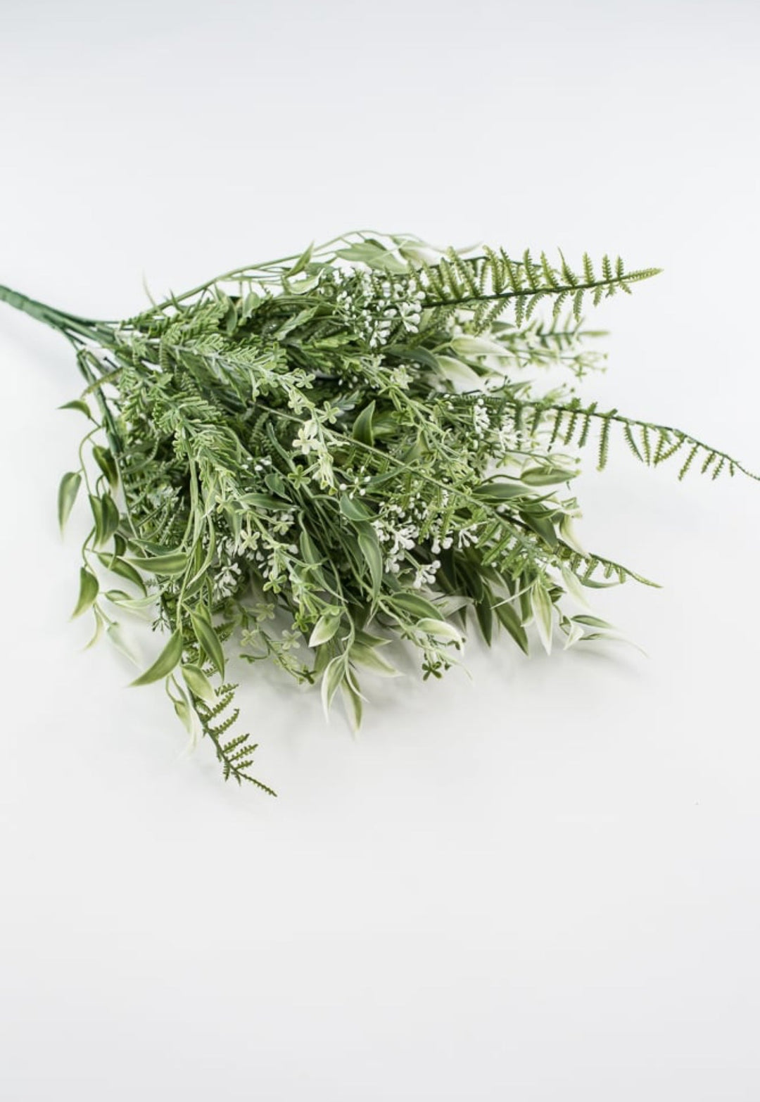 Everyone’s favorite Mixed greenery bush, white tips - Greenery Marketgreenerygm1115