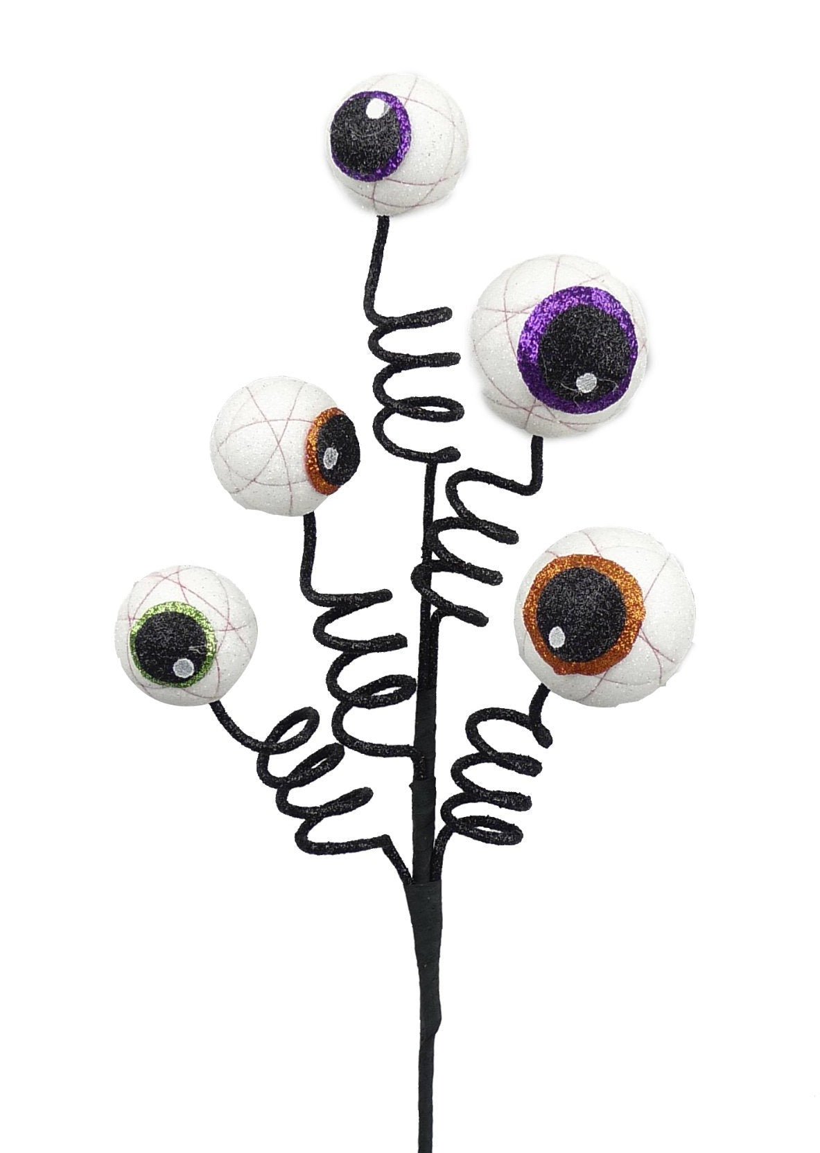 Eyeballs wired Halloween curly pick - Greenery MarketHalloween56597HAL