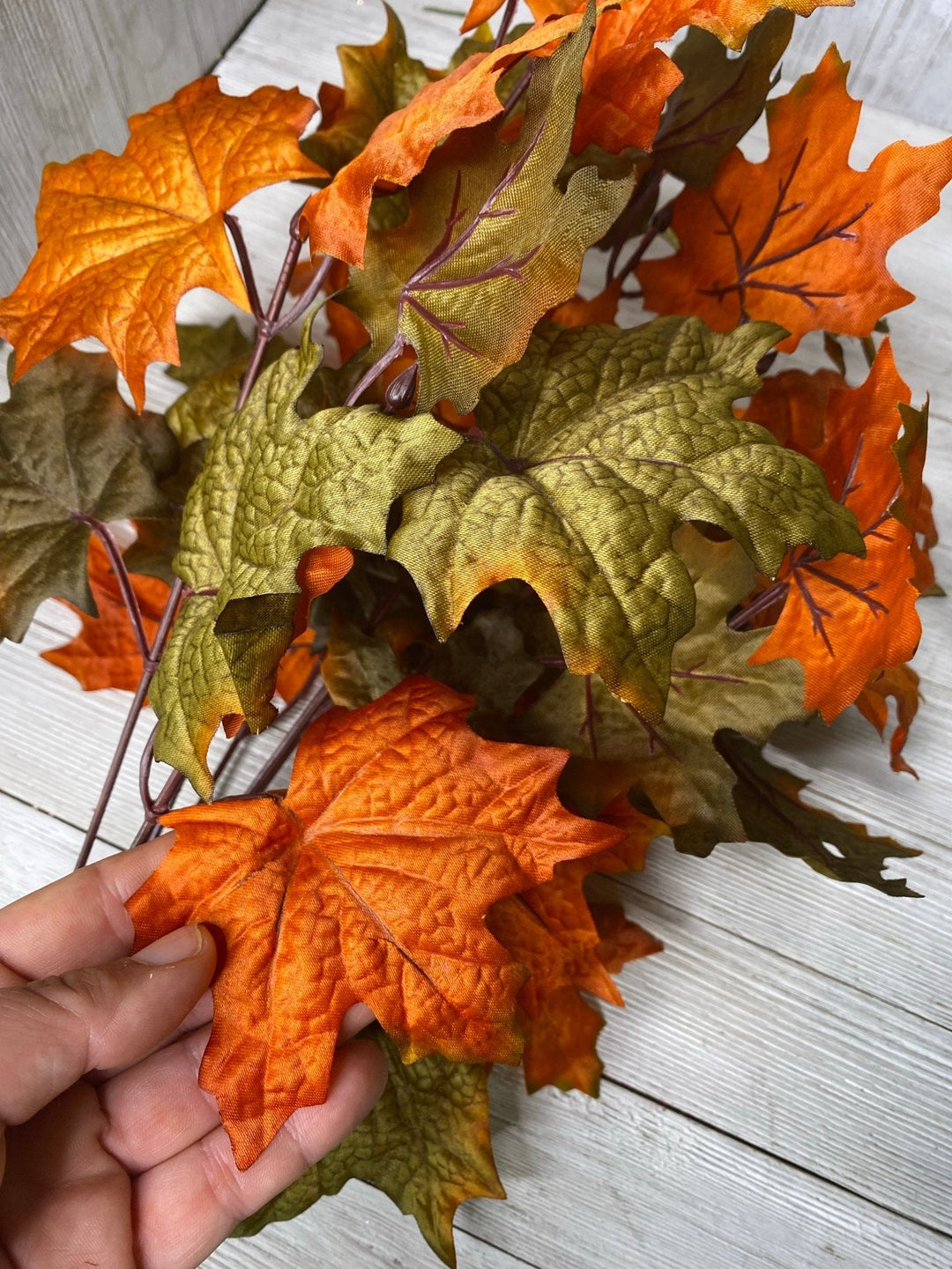 Fall maples leaves bush - Greenery Marketgreenery73201