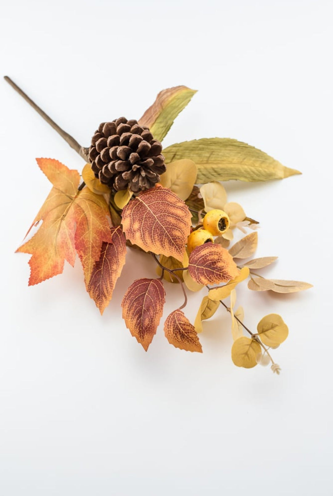 Fall mixed foliage, crater berries & cone pick - Greenery MarketgreeneryPM3482