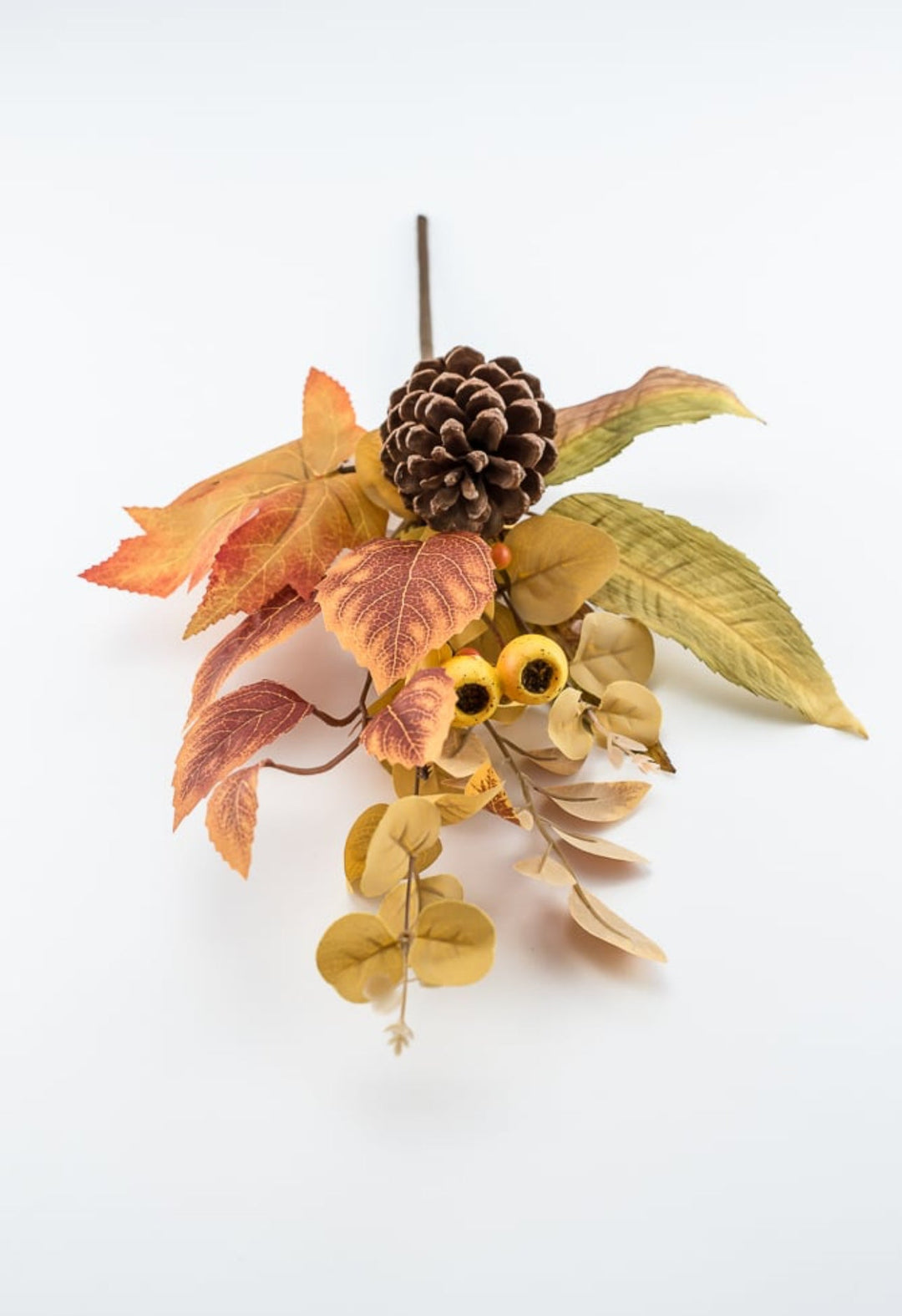 Fall mixed foliage, crater berries & cone pick - Greenery MarketgreeneryPM3482