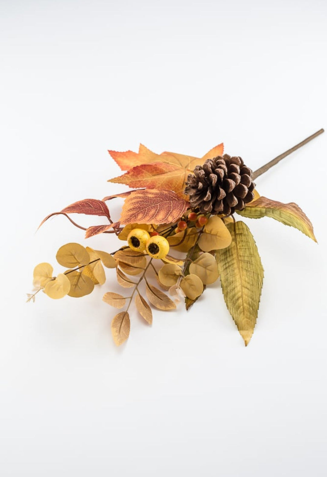 Fall mixed foliage, crater berries & cone pick - Greenery MarketgreeneryPM3482