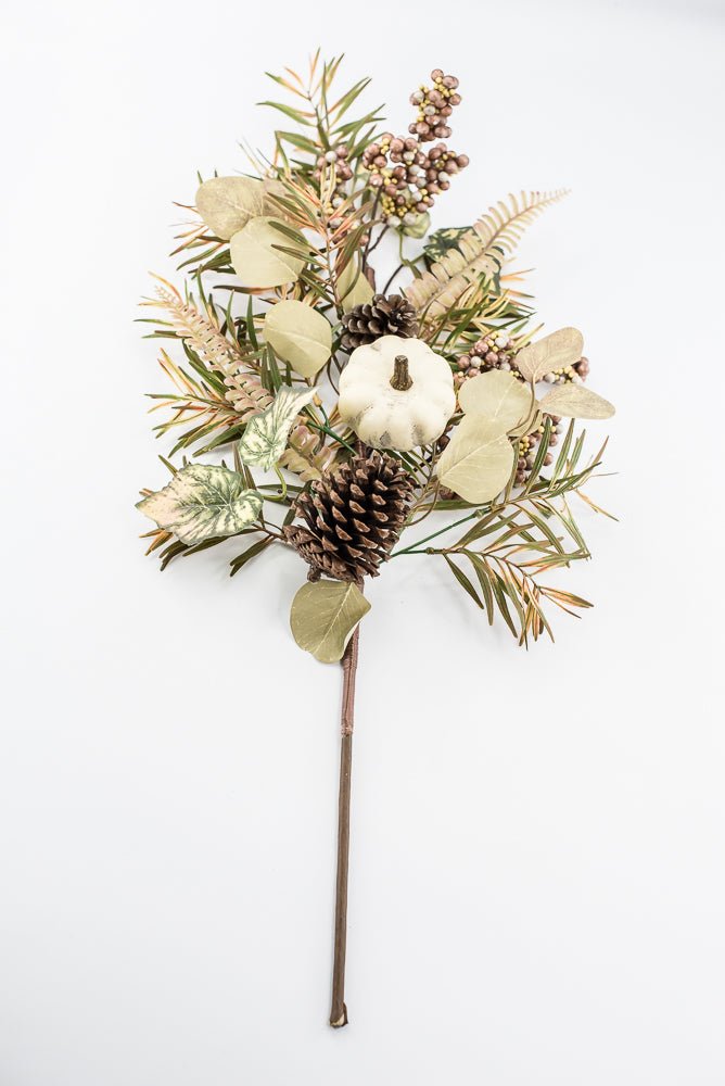 Fall mixed foliage & pumpkin spray - Greenery MarketgreeneryPm3498