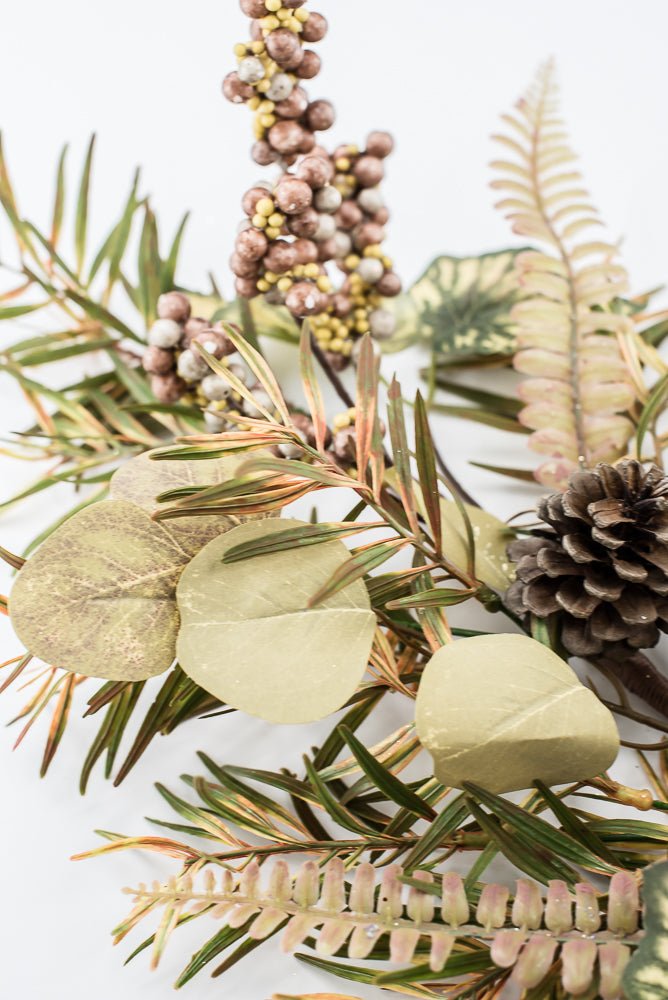 Fall mixed foliage & pumpkin spray - Greenery MarketgreeneryPm3498