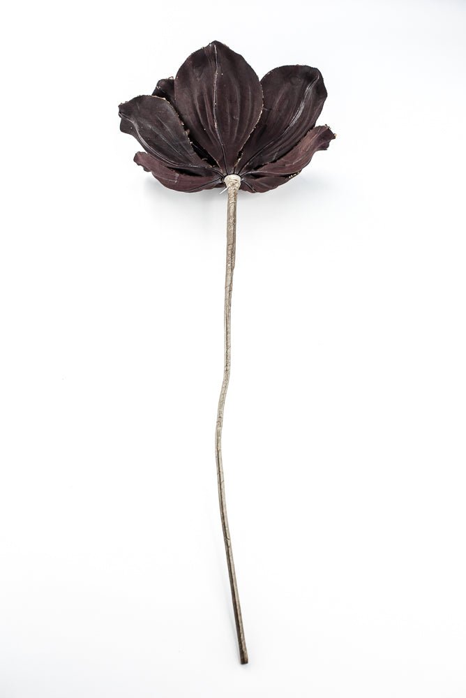 Farrisilk Artificial Chocolate Victorian Magnolia Stem - Greenery MarketArtificial FlowersCF045-23