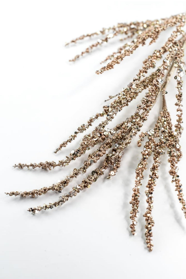 Farrisilk Cappuccino Twinkling Twigs Spray - 32" - Greenery MarketCF118-29