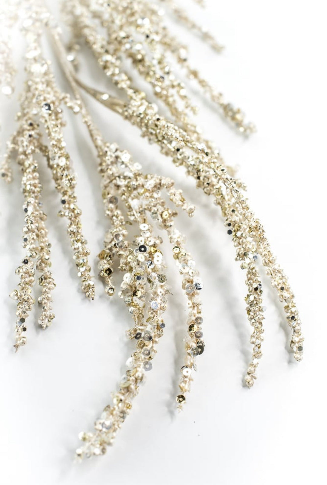 Farrisilk Champagne Twinkling Twigs Spray - 32" - Greenery MarketCF118-93