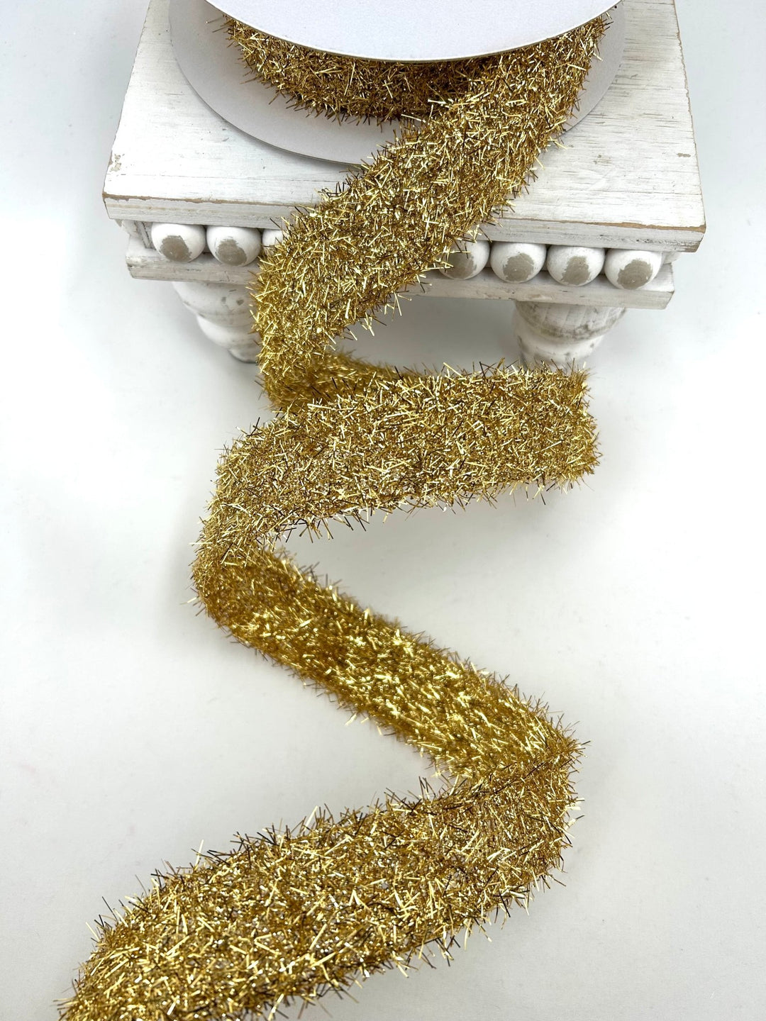 Farrisilk Gold Jazzy Wired Ribbon - 1.5" - Greenery MarketWired RibbonRS209-50