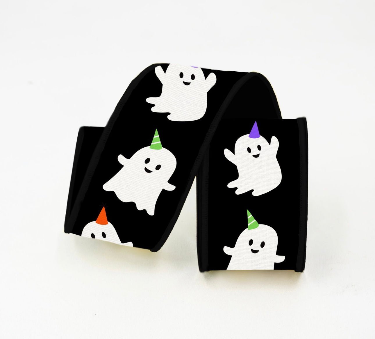 Farrisilk Halloween ghosts party 2.5” wired ribbon - Greenery MarketRibbons & TrimRk247-92