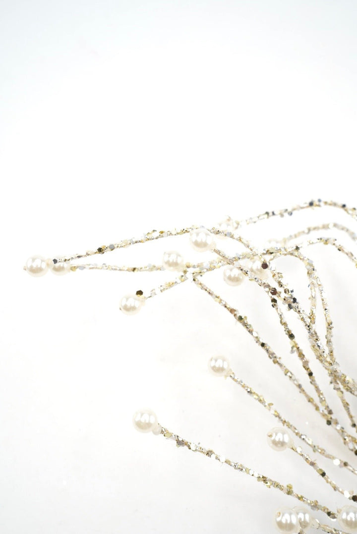 Farrisilk Ivory Pearly Willow Wired Stem - 37" - Greenery MarketStemCF054-62