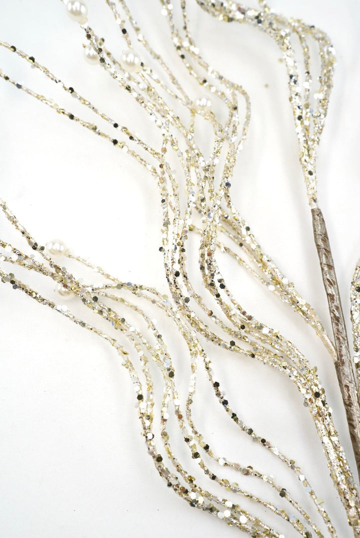 Farrisilk Ivory Pearly Willow Wired Stem - 37" - Greenery MarketStemCF054-62