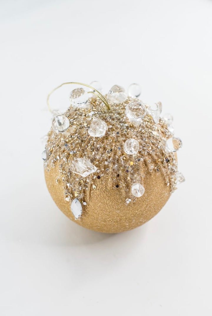 Farrisilk jeweled ball ornament - Greenery MarketFW117-50