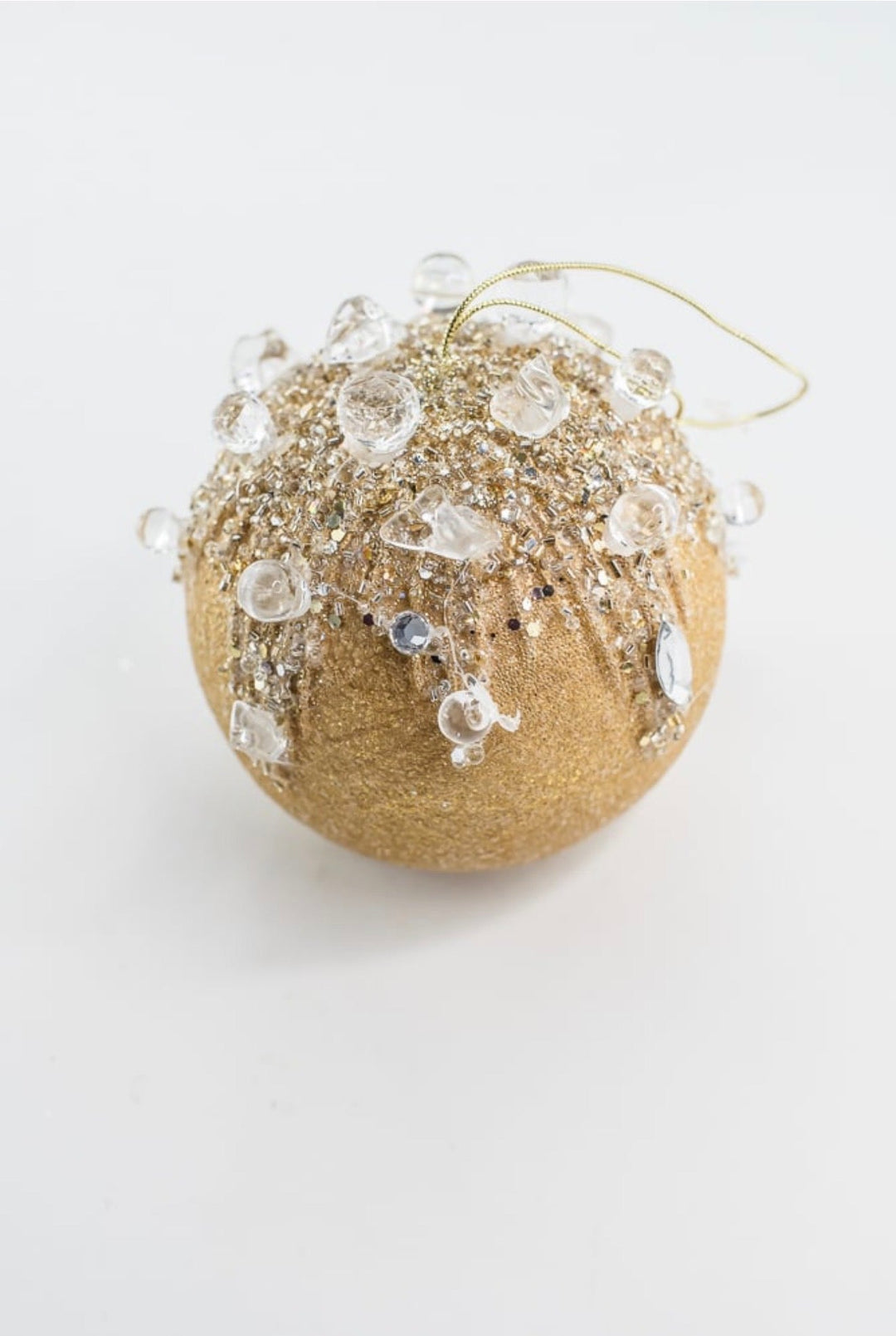 Farrisilk jeweled ball ornament - Greenery MarketFW117-50