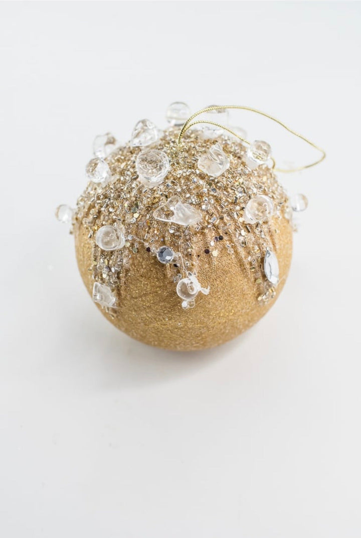 Farrisilk jeweled ball ornament - Greenery MarketFW117-50