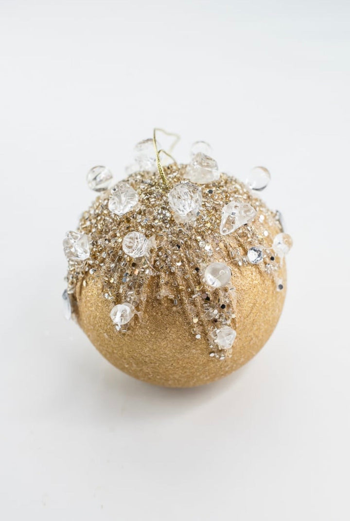 Farrisilk jeweled ball ornament - Greenery MarketFW117-50