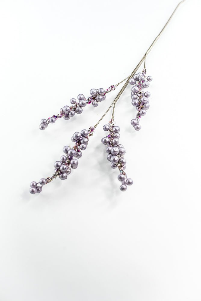 Farrisilk Lavender Pearl Spray - 30" - Greenery MarketCF001-70