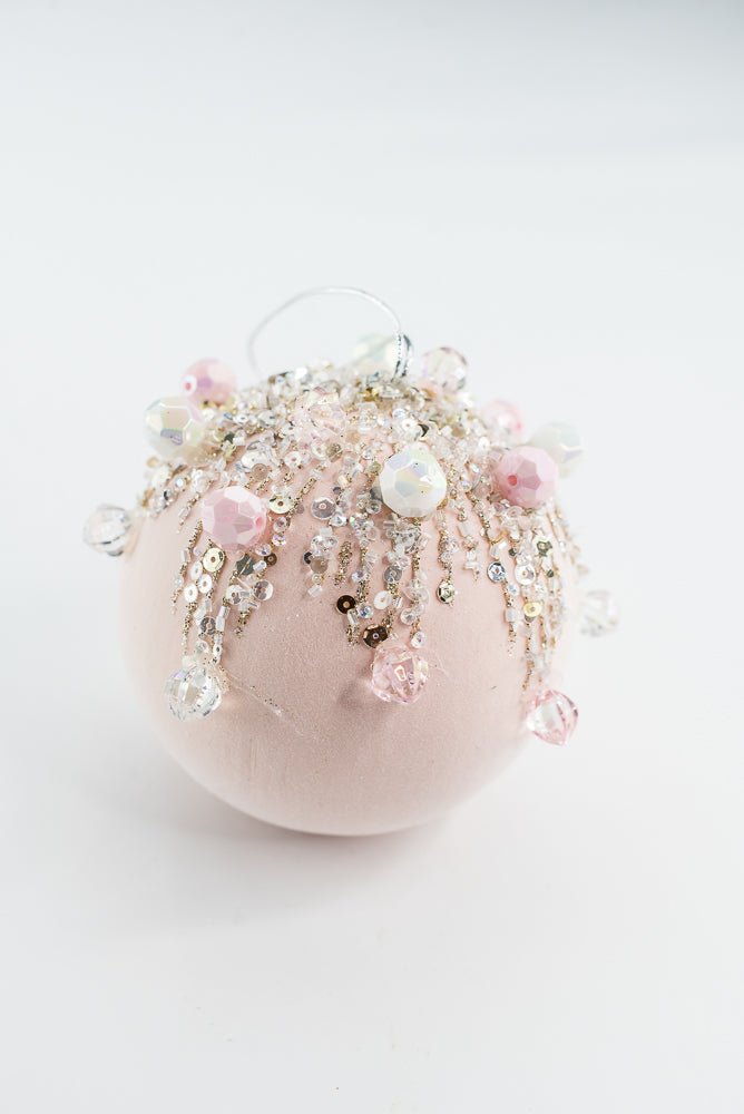 Farrisilk Light Pink Magical Ornament - 5" - Greenery MarketCF101-14