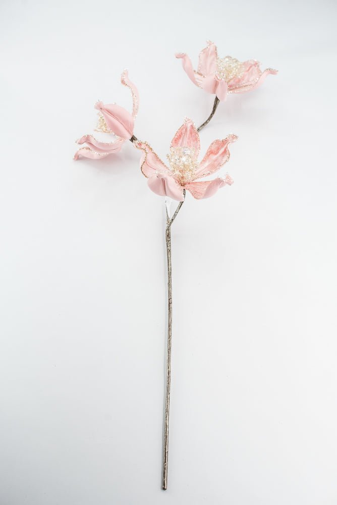 Farrisilk Light Pink Mystic Magnolia Spray - 26" - Greenery MarketCF108-14