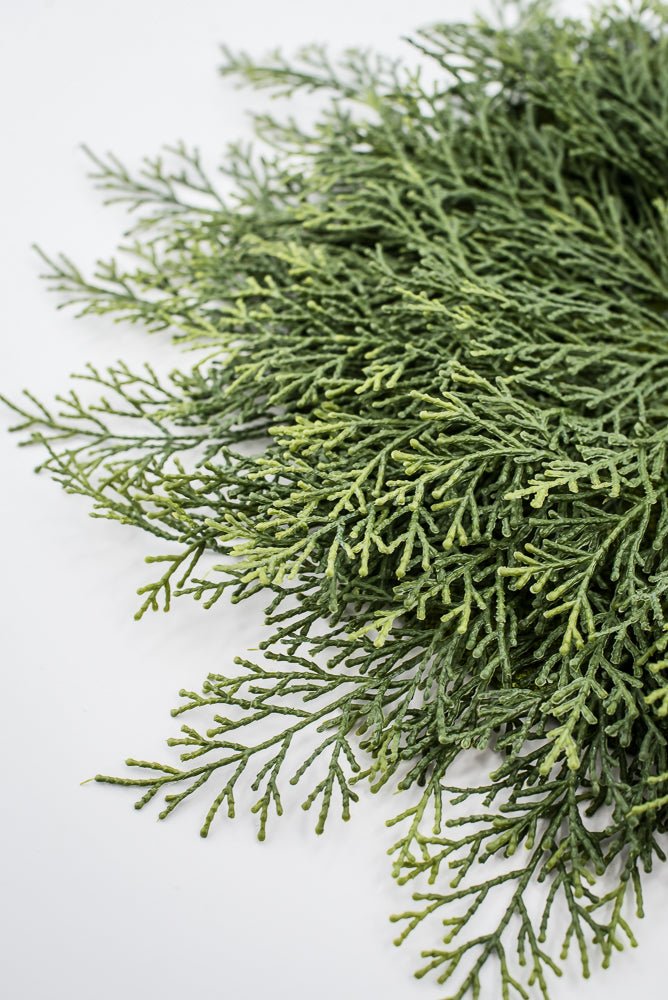 Faux Cedar Green Placemat - 18" - Greenery MarketYZC018-GR